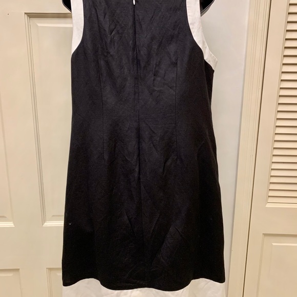 JESSICA HOWARD sleeveless dress. White embroidery. - Picture 3 of 4